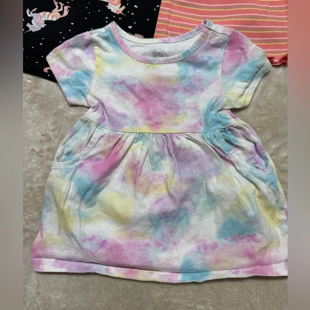 Baby Girl Dress Bundle lot | 12M | Wonder Nation and more